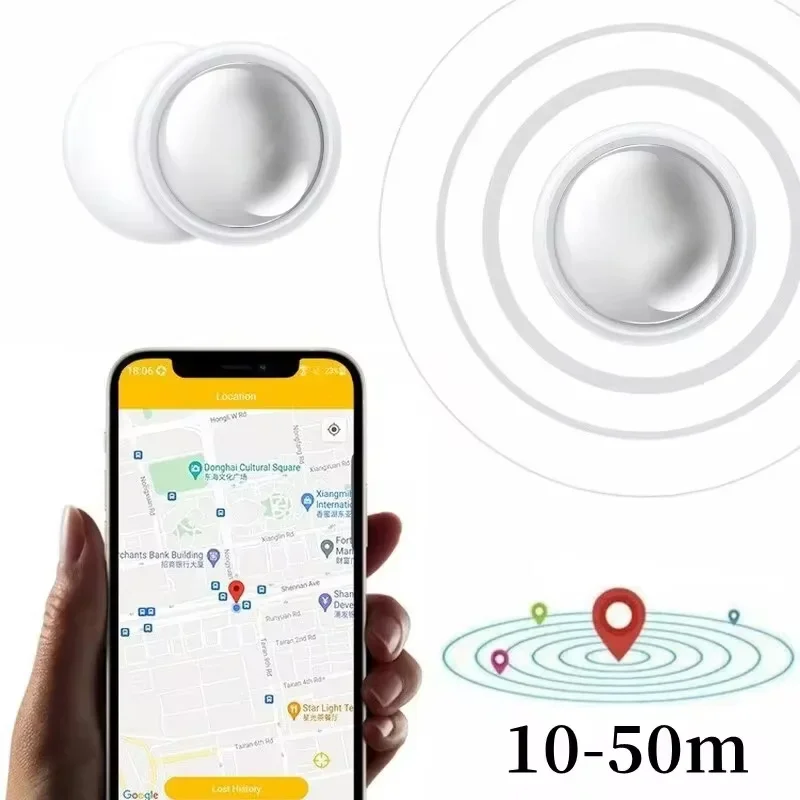 Xiaomi Mini GPS Tracker System Find My App Airtag Smart Bluetooth Locator Elderly Children Package Anti-lost Pet Belt Tracker