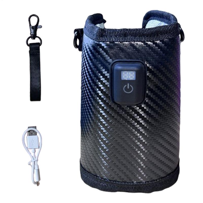 Aquecedor de leite para bebês, capa de isolamento portátil, saco aquecedor de leite, manopla de aquecimento ajustável, garrafa de enfermagem, proteção de calor
