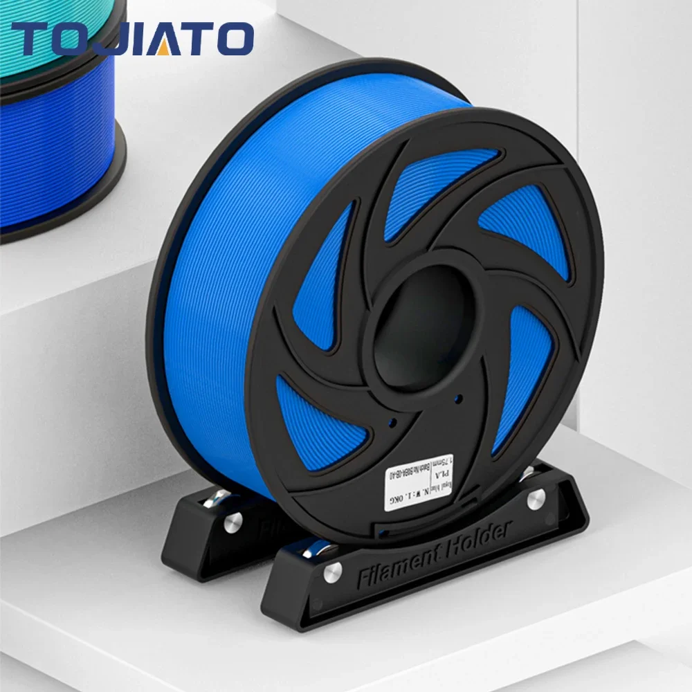 1KG Filament Spoolผู้ถือแบริ่งออกแบบวัสดุสิ้นเปลืองชั้นวางอุปกรณ์ที่นั่งคงที่สําหรับ 3Dเครื่องพิมพ์PLA/PETG/ABSสนับสนุน