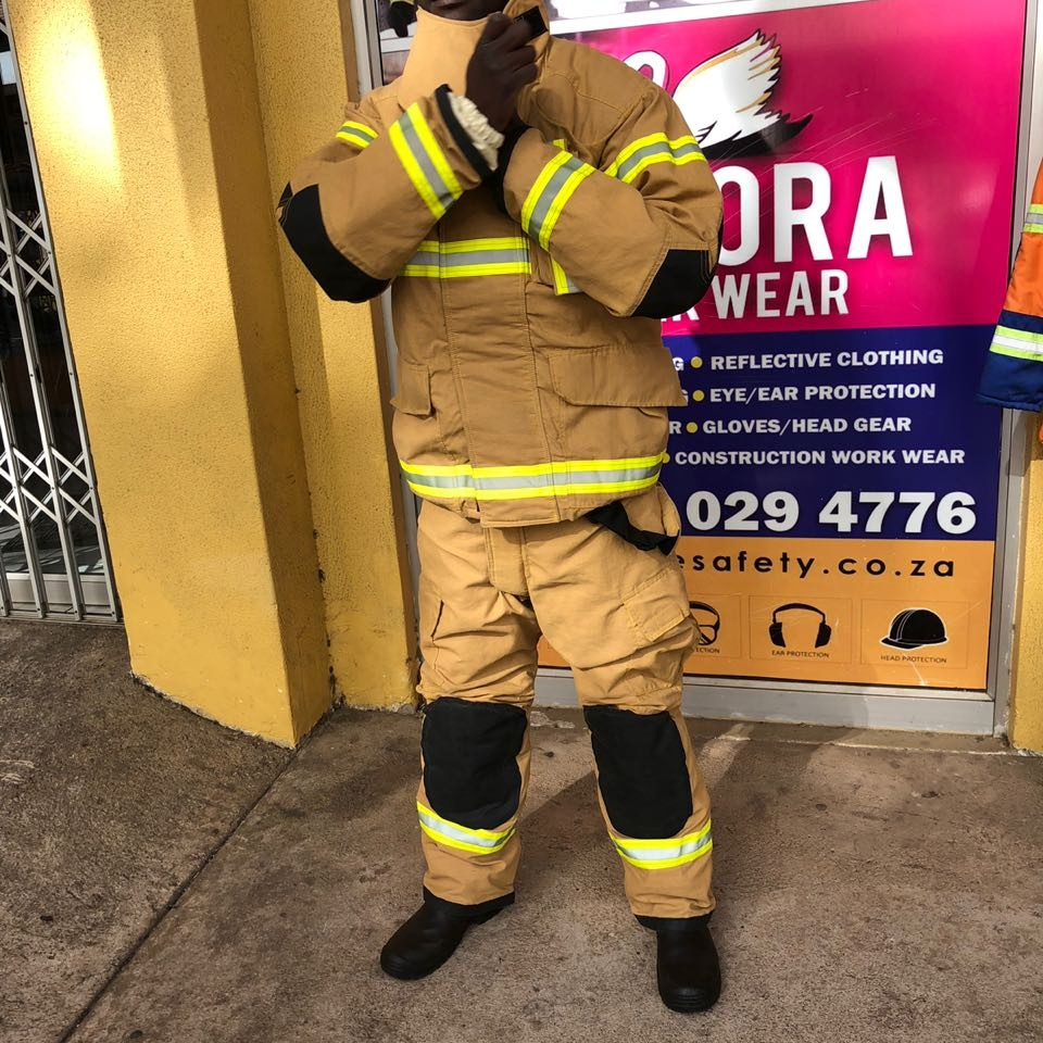 Traje de bombero Nomex Turnout Gear, Ropa ignífuga estándar EN469 y NFPA1971, nuevo estilo