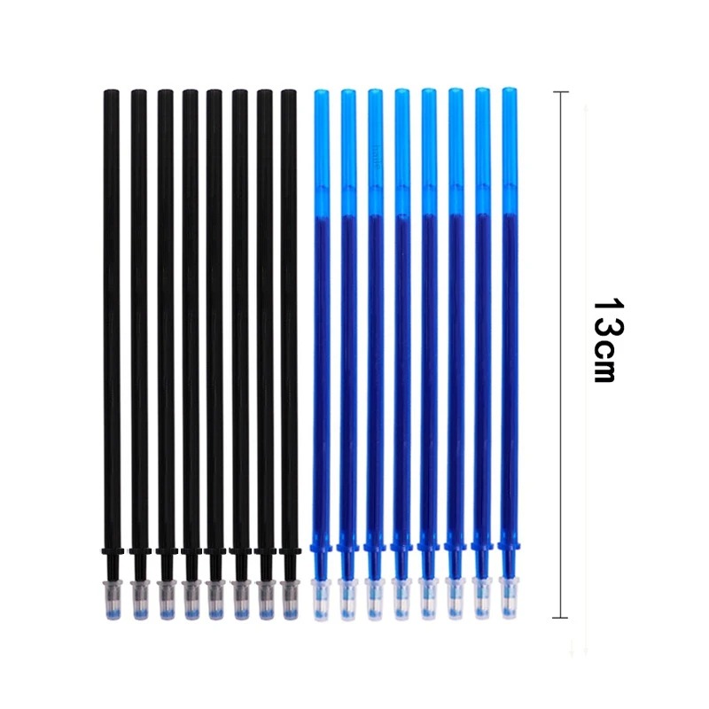 26 Pçs/set Kawaii Canetas Apagáveis Azul/preto/vermelho 0.35mm Caneta Gel Tinta Gel Papelaria Escola Escrita Suprimentos para Notebook Escritório Stu
