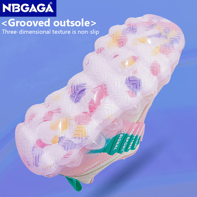 新しい滑り止めレザー子供スニーカー 5-16 年女の子カジュアルウォーキング靴ノンスリップ子供男の子スポーツランニングスニーカー