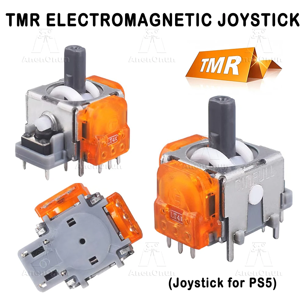 PS5 TMR Electromagnetic Joystick High-Precision Gaming Control Stick No Drift 3D Analog Sensor Module Upgrade Replacement Parts