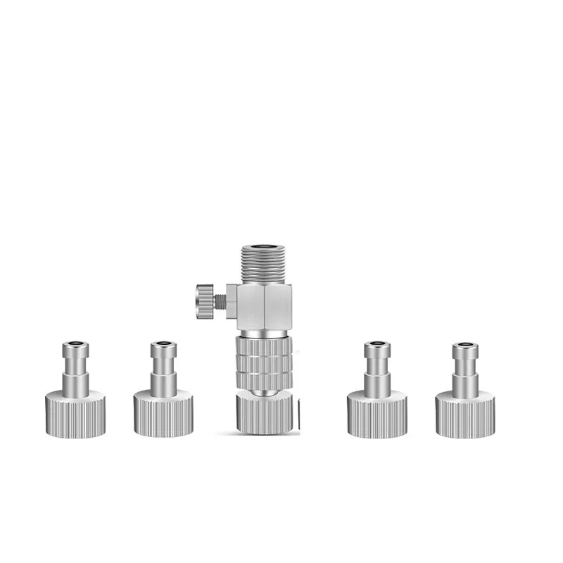 Air Brush Quick Release Coupling  Adapter Airbrush Adjustment Control Valve Quick Disconnect Fit 1/8"Tool for Airbrush Sprayer