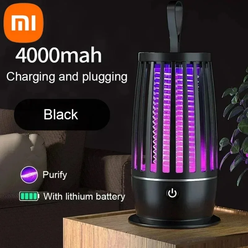 Xiaomi Portable Mosquito Killer Lamp usb charging Electric Trap Zapper Insect Killer Repellent Mute Anti Mosquito Lamp Outdoor
