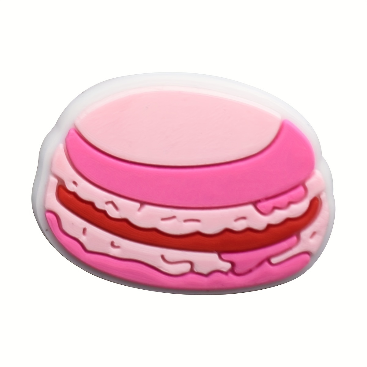 25/31/35/37pcs Pink Shoe Charms for Clogs Bubble Slides Sandals PVC Shoe Decorations Accessories