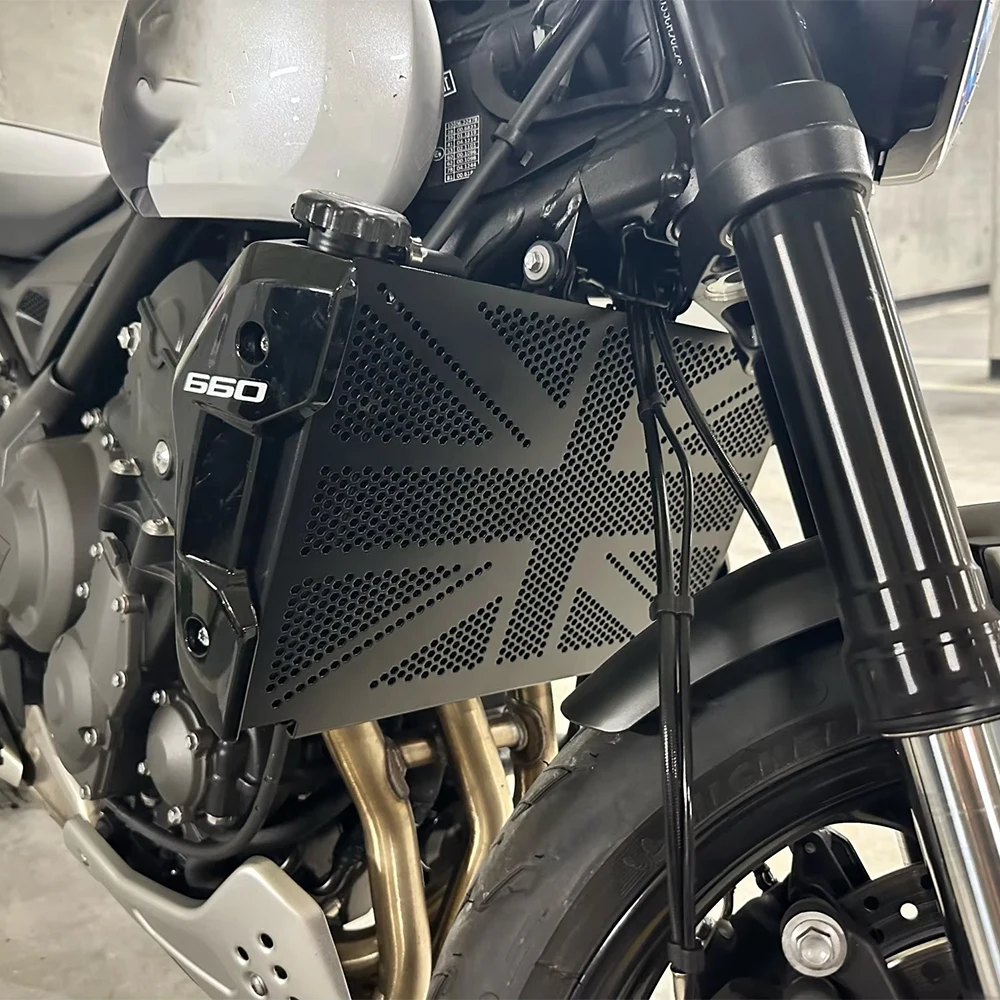2022 ため Trident660 ラジエーターガードプロテクタートライアンフトライデント 660 2021 グリルカバーラジエーター保護グリルガードカバー