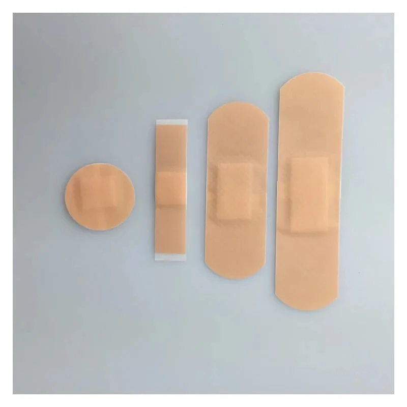 100 ピース/パック防水創傷絆創膏ペーストホームトラベル応急処置キット用品医療抗菌バンドエイド包帯ステッカー