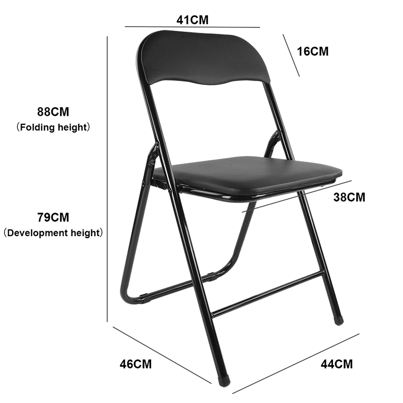 Simple Stool Household Folding Chair Portable Lounge Backrest Computer Chair Training Conference Chair