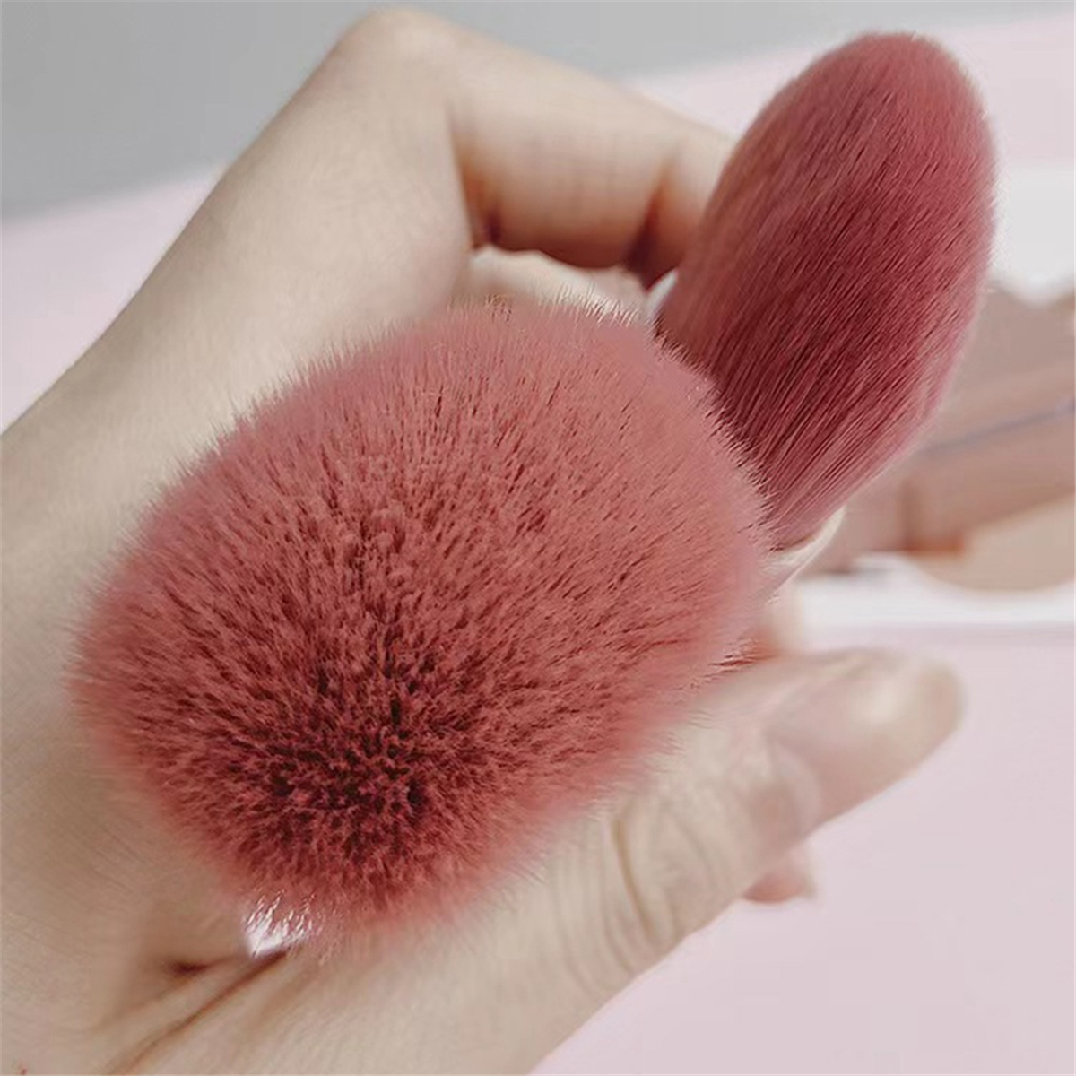 A71P Draagbare make-upborstelset voor cosmetica Foundation Blush Poeder Oogschaduw Blending Make-upborstel Beauty Tool