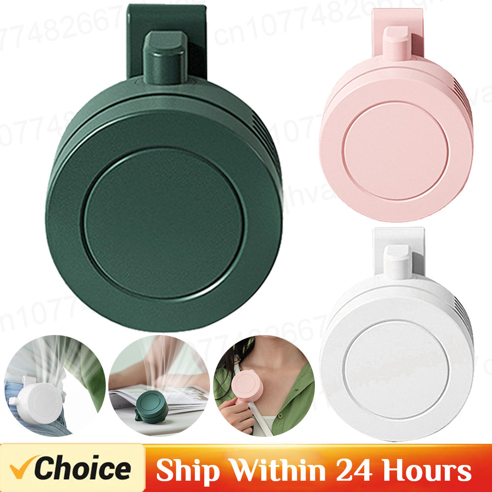 Ventilador recarregável portátil, Mini cintura com 3 velocidades, Strong Wearable Clip, Ventilador de cinto para Jobsite ao ar livre, FarmsTraveling e Pesca