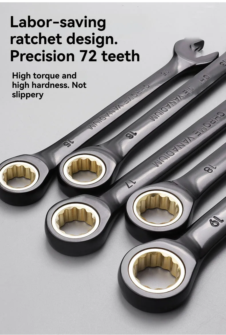 ประแจทอร์กปรับได้ DGEV Universal Torx ขนาด 8-19 มม. ประแจวงล้อสำหรับซ่อมจักรยาน มอเตอร์ไซค์ รถยนต์ เครื่องมือช่าง