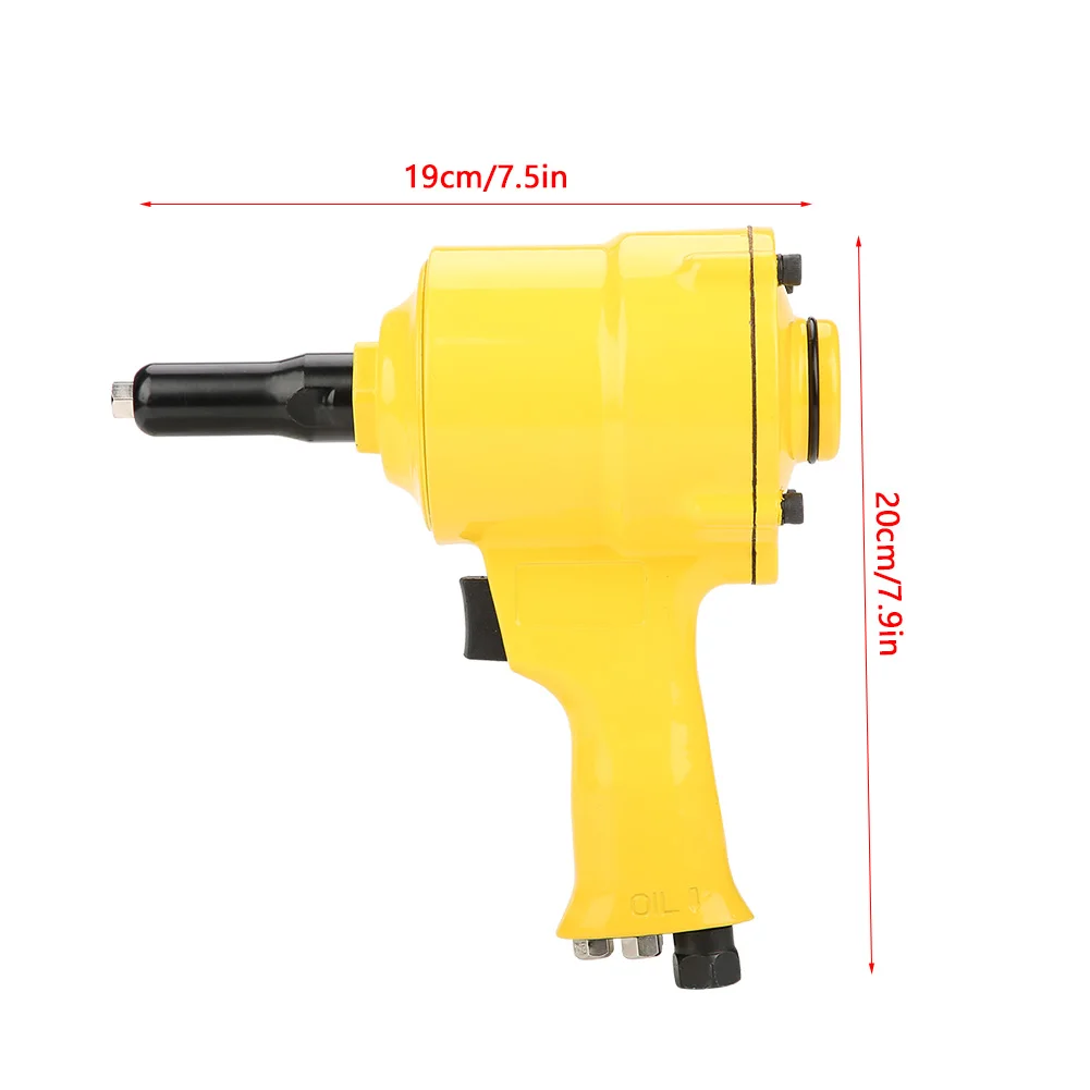 KP-705P pneumatique riveteuse pistolet poignée Rivet pistolet alimenté par Air rivetage outil 2.4/3.2/4.0/4.8mm pistolet à rivets outil de rivetage pistolet de rivetage