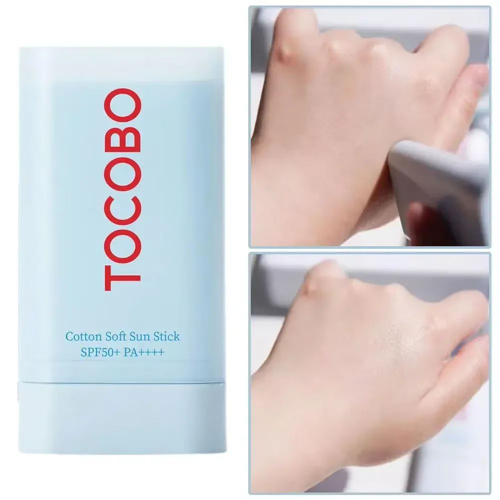 Coreia cuidados com a pele tocobo algodão macio sol vara spf 50 + essência de sentido de água protetor solar controle de óleo refrescante não gorduroso hidratar