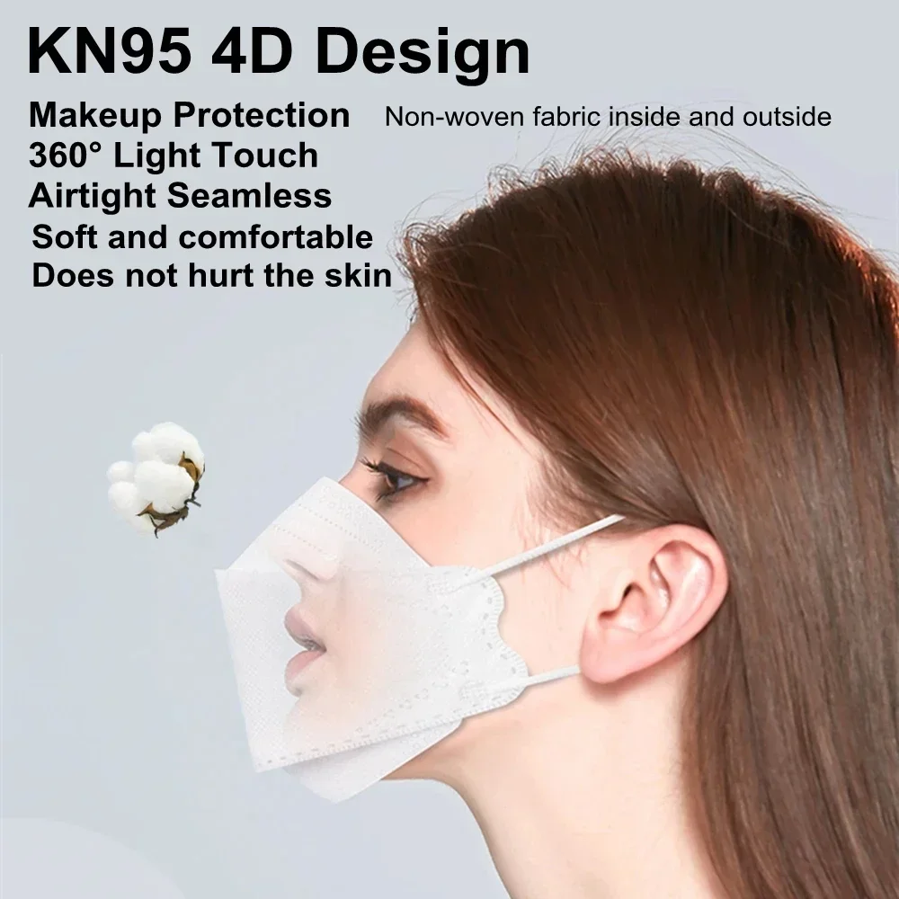 หน้ากากปลาหน้ากากอนามัยสำหรับผู้ใหญ่หน้ากากป้องกันฝ้าหน้ากากอนามัย15สีสำหรับใส่ FPP2 KN95 FFP2
