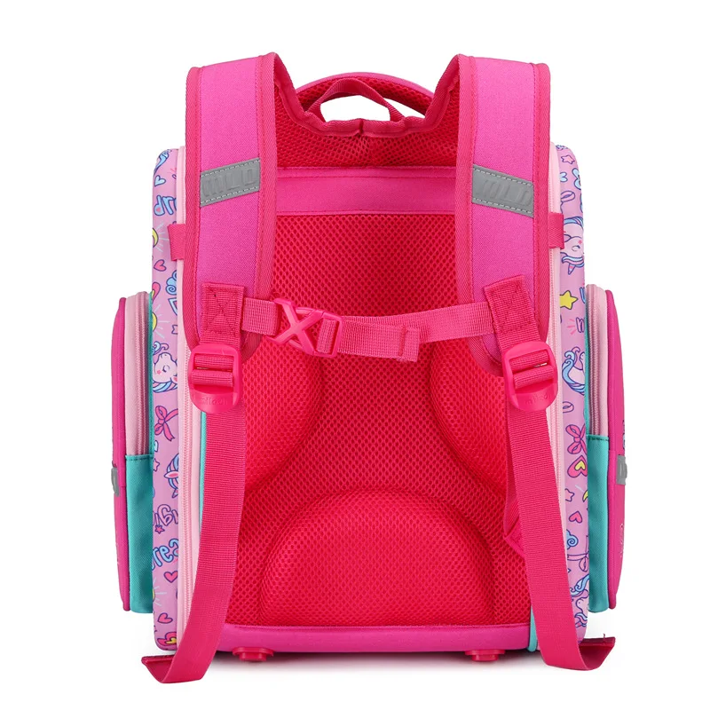 2022 여아 학교 배낭, 정형외과 3D 유니콘 패턴, 소년 책 가방, 초등 학교 가방, 소녀 배낭, Mochila Escolar, 신제품