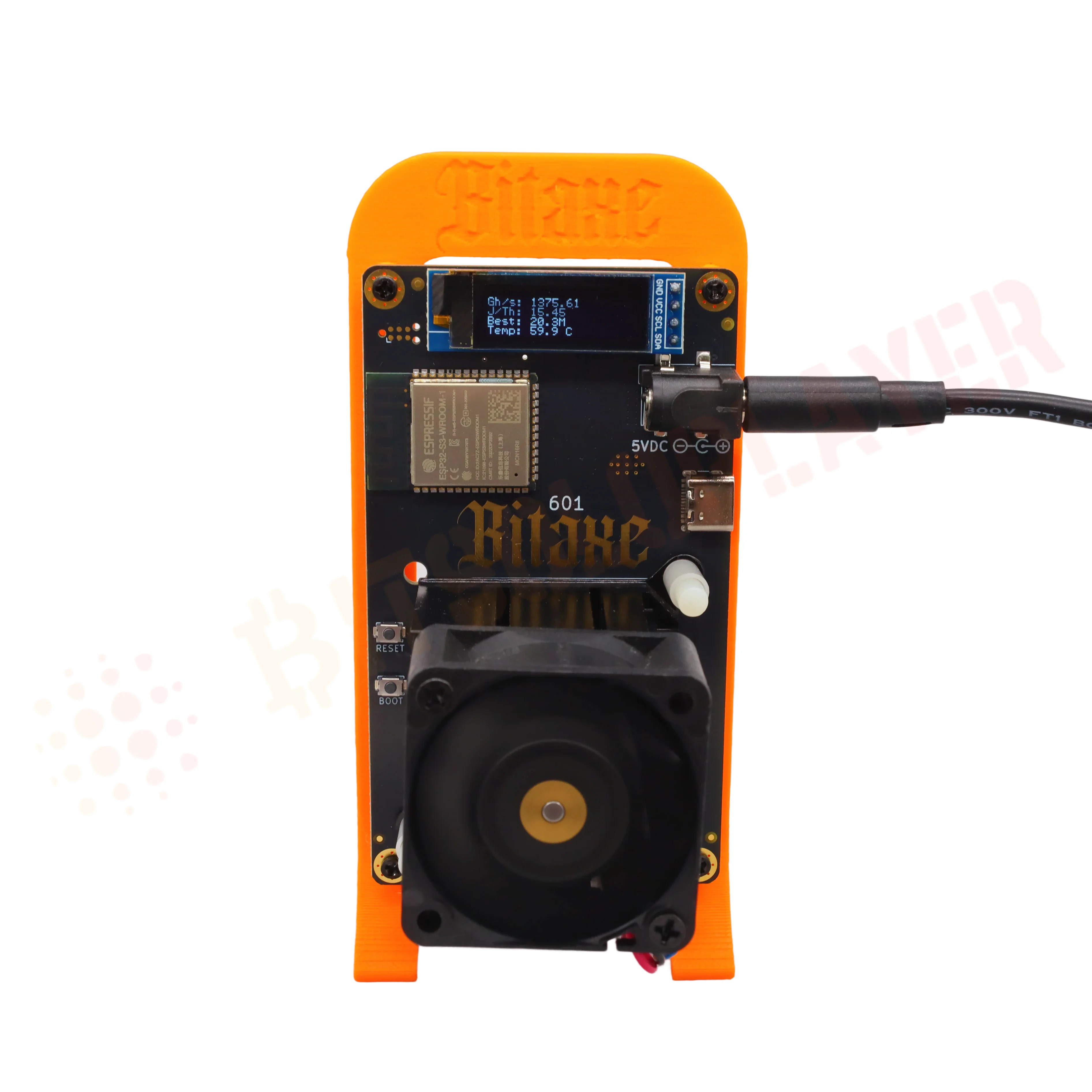 bitaxe gamma 601 1.2th/s 18w BM1370 Bitcoin ASIC Miner BTC miner Lottery Miner home miner