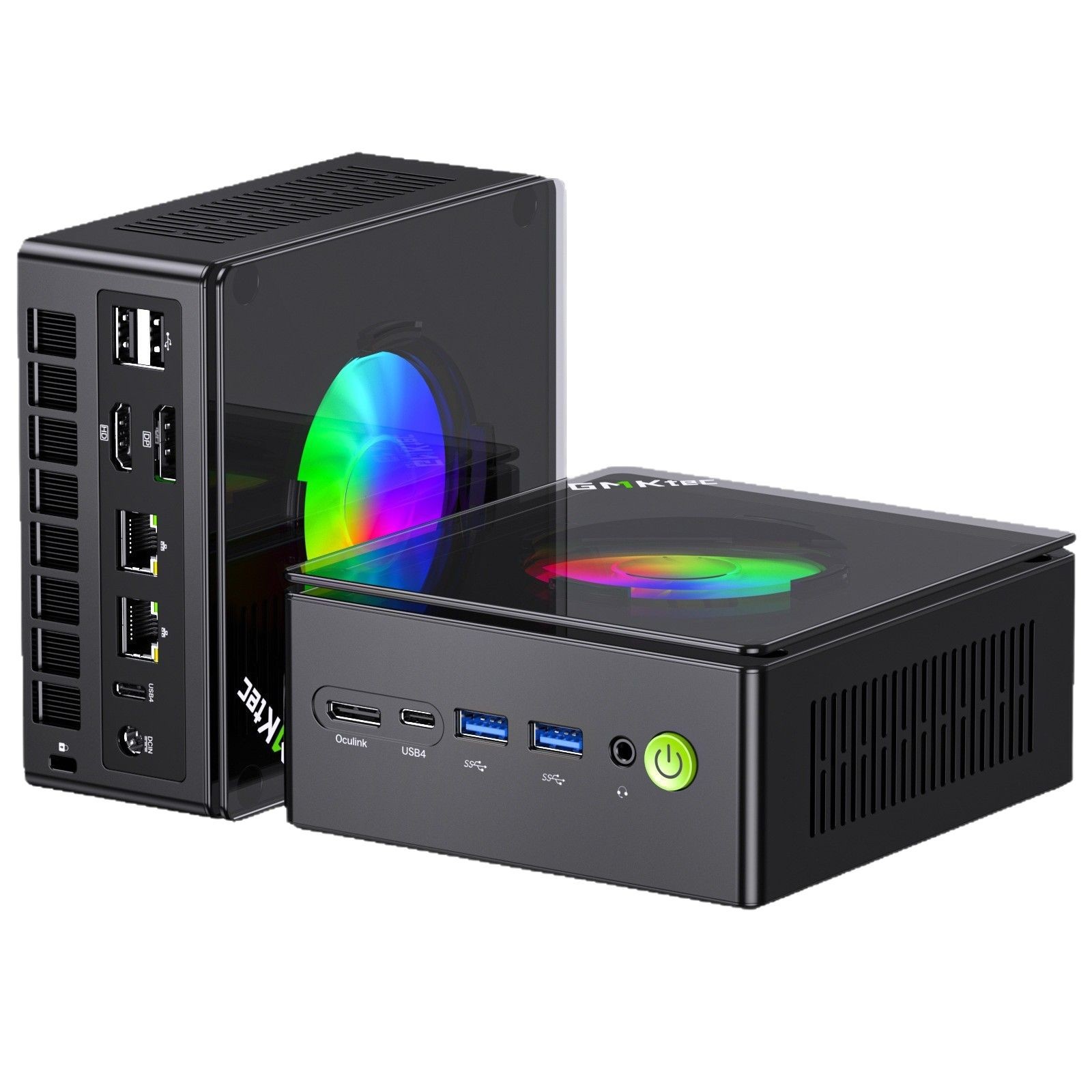 GMKtec Oculink Mini PC K11 K8 Plus M7 AMD Ryzen 9 8945HS 8845HS 6850H 2 * USB4 2 * DDR5 2*2.5G LAN Gaming คอมพิวเตอร์ Windows 11 WiFi6