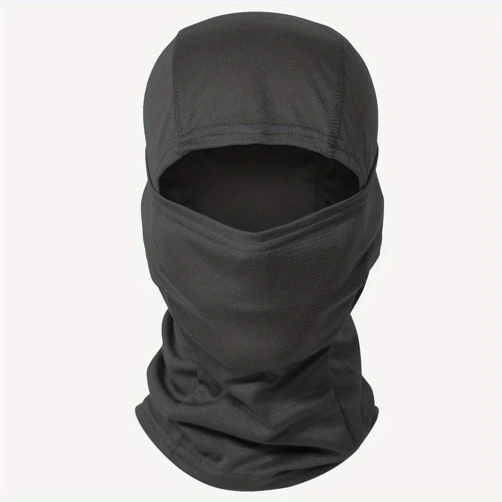 Tactical Windproof Balaclava for Bicycle Riding, Full Cover, Outdoor Hunting, Hiking Head, Warm Shield, Ski Scarf
