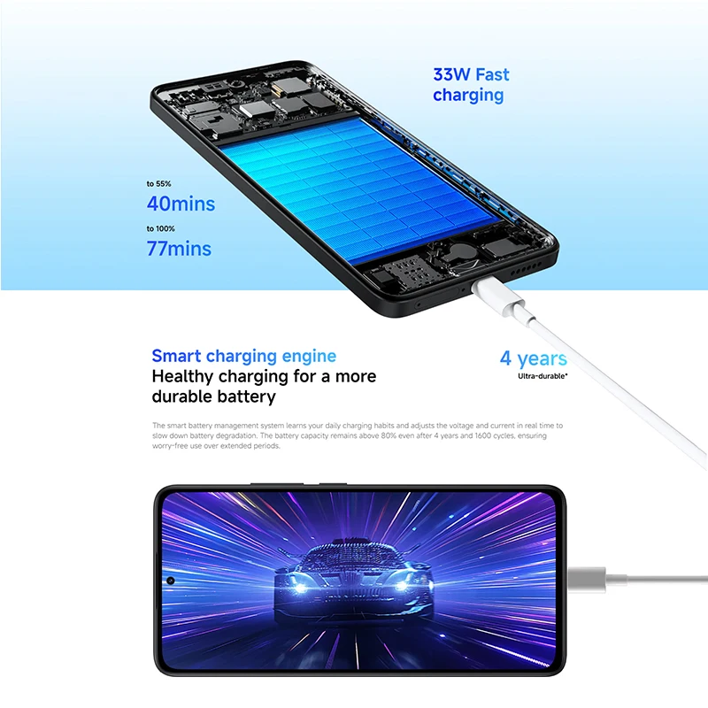Versione globale Xiaomi Redmi Note 14 4G NFC MediaTek Helio G99-Ultra 108MP AI Camera 5500mAh batteria 6.67 "AMOLED 120Hz Display
