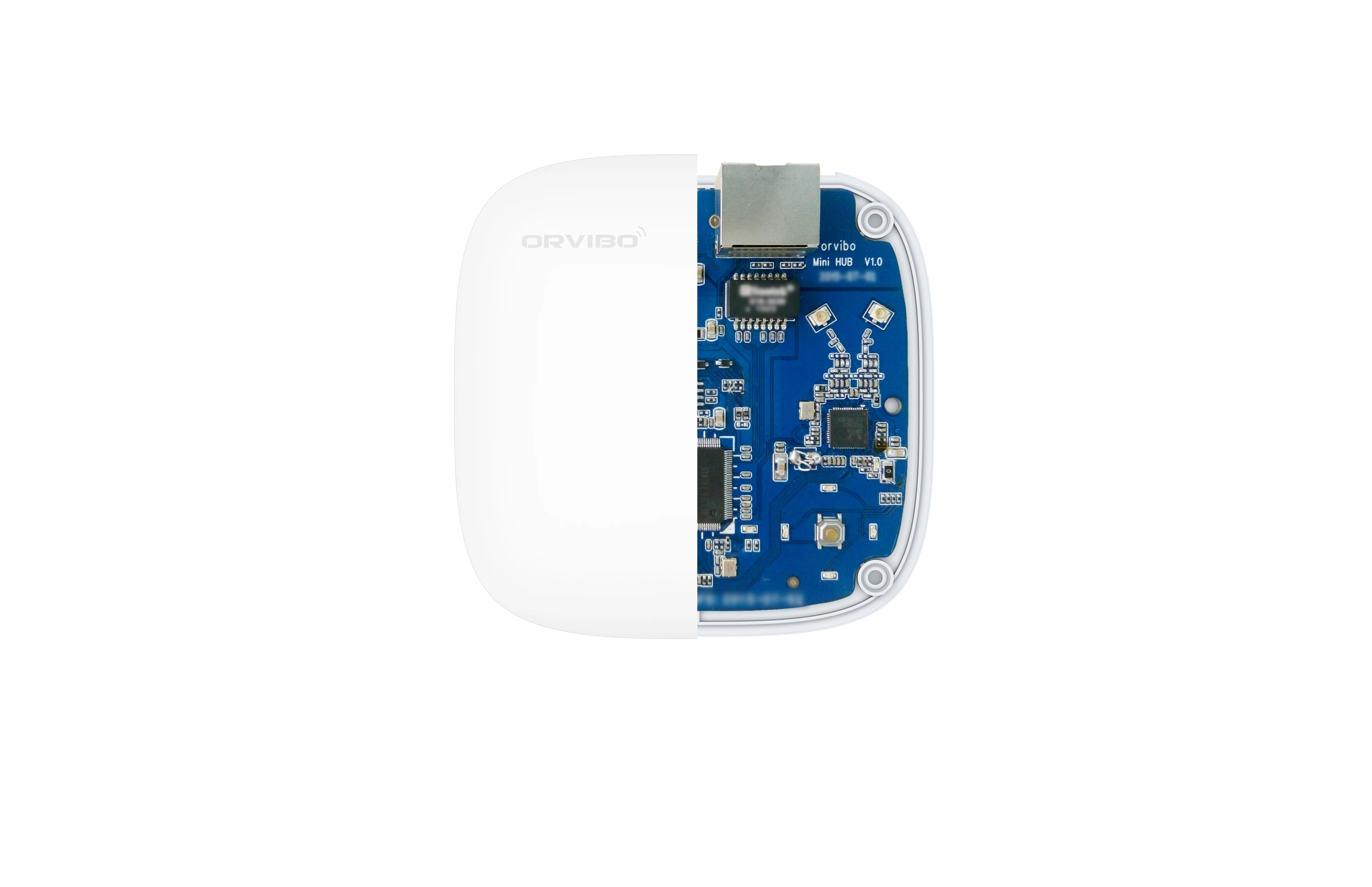 Orvibo-zigbee controle remoto para casa inteligente, mini gateway hub 1.2, tudo em um