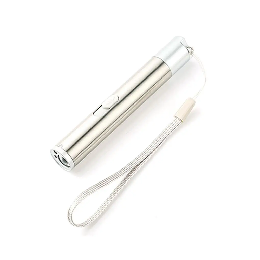 Puntero con carga USB, linterna recargable 3 en 1, infrarrojo, multifunción, iluminación UV para enseñanza, regalos, entrenamiento de mascotas