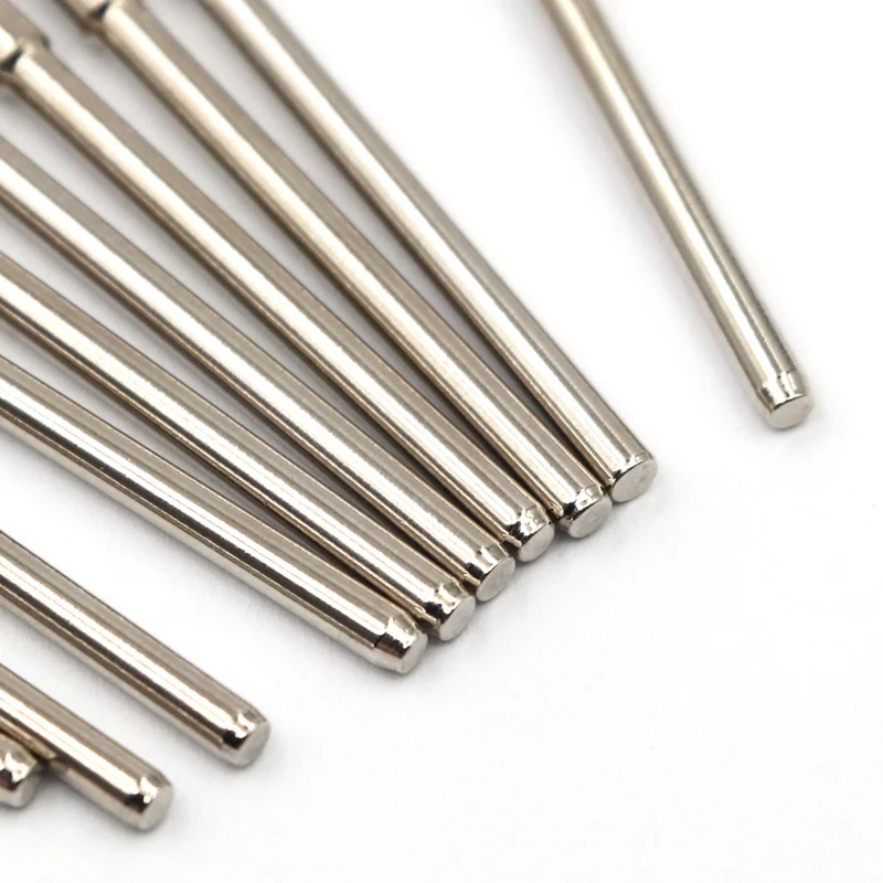 10pcs Dental Holding Needle Polishing Shank Mandrel 2.35mm Rotary Tool For Polisher Machine Cutting Dental Material