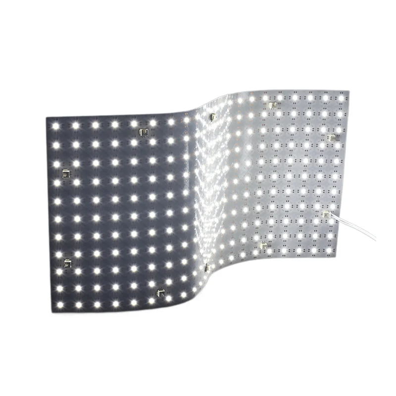Folha de painel LED flexível A64Z 490 * 245Mm DC24V 242LED 28W para luz de fundo de publicidade de bancada de mármore de cozinha