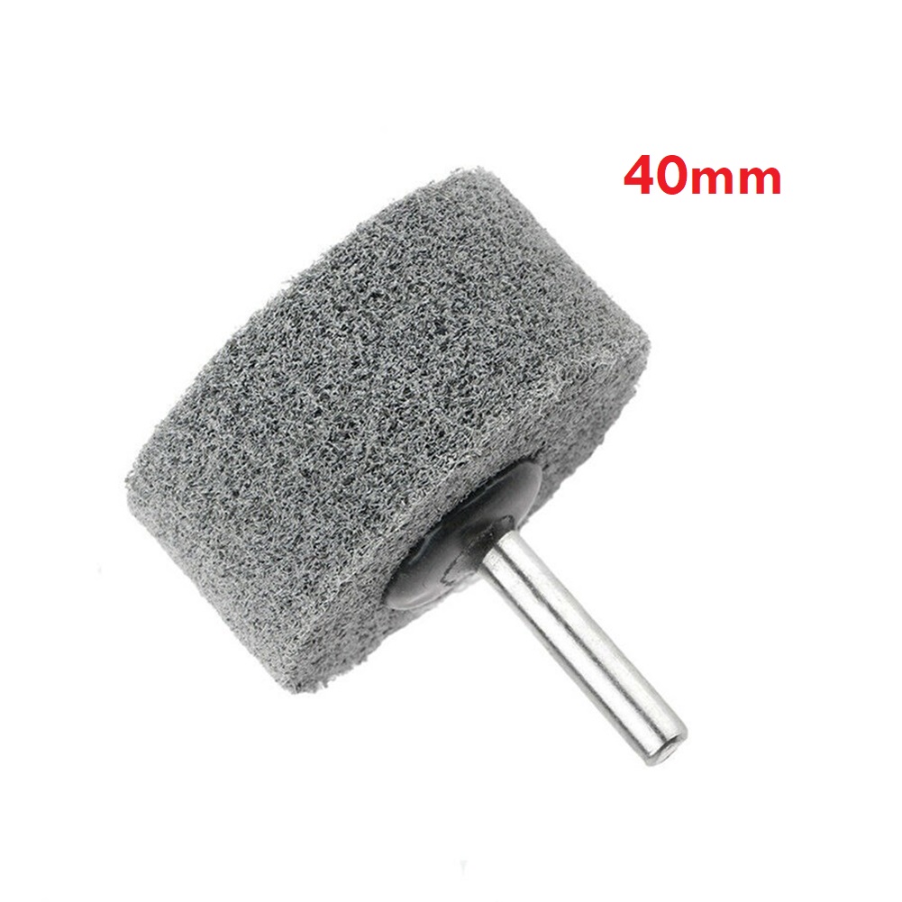 Grinding Polishing Head Electric Drill Bit Wheel 1/4inch Shank 20/25/30/40/50mm For Dremel Rotary Accessories Power Wood Tools