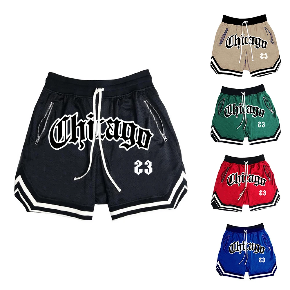 Sommer männer Sport Shorts Männer Mesh Basketball Training Laufen Lässige Klassische Floral Bedruckte Shorts Lose Sport Strand Shorts