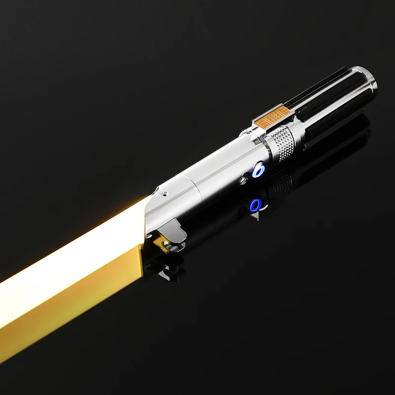 Luke RGB 16 Color Variable Metal Handle Lightsaber With Hitting Sound Effect FX Duel Lightsaber Metal Aluminum Handle Lightsaber