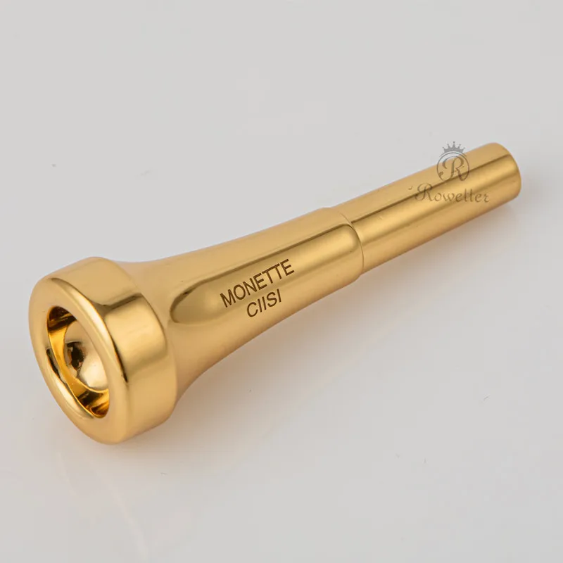 Monette Bb Kèn Cơ Quan Ngôn Luận 7C 5C 3C Size Pro Bạc/Mạ Vàng Đồng Âm Nhạc Cụ Bằng Đồng Kèn Phụ Kiện
