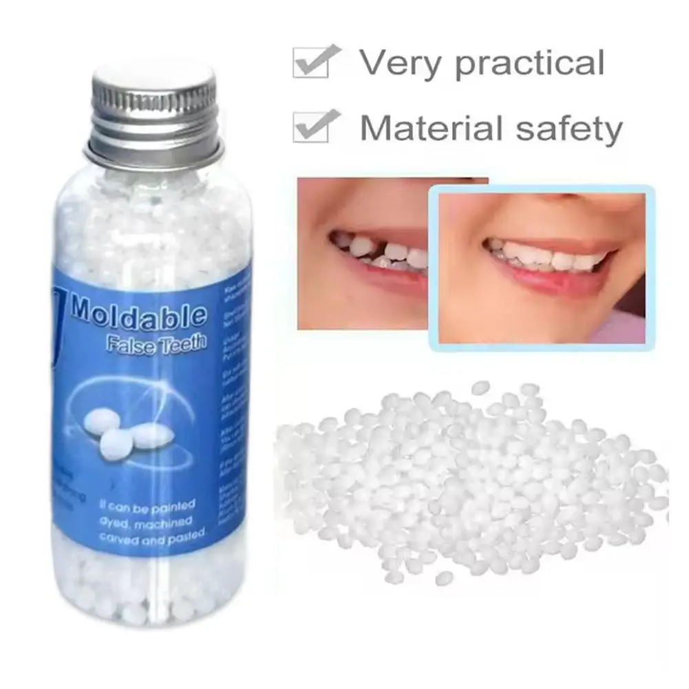 30ml Resin Tooth Repair Glue Shapeable Teeth Gaps Filling Glue Glue Tools Temporary Dental Teeth Repair Safety Solid Falset F0J3