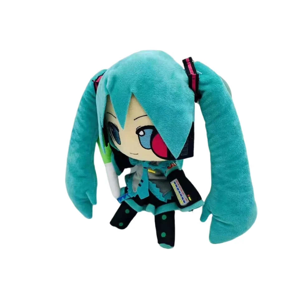 25cm anime japonês brinquedo de pelúcia hatsune miku boneca de pelúcia travesseiro macio futura boneca bonito presente de natal para crianças