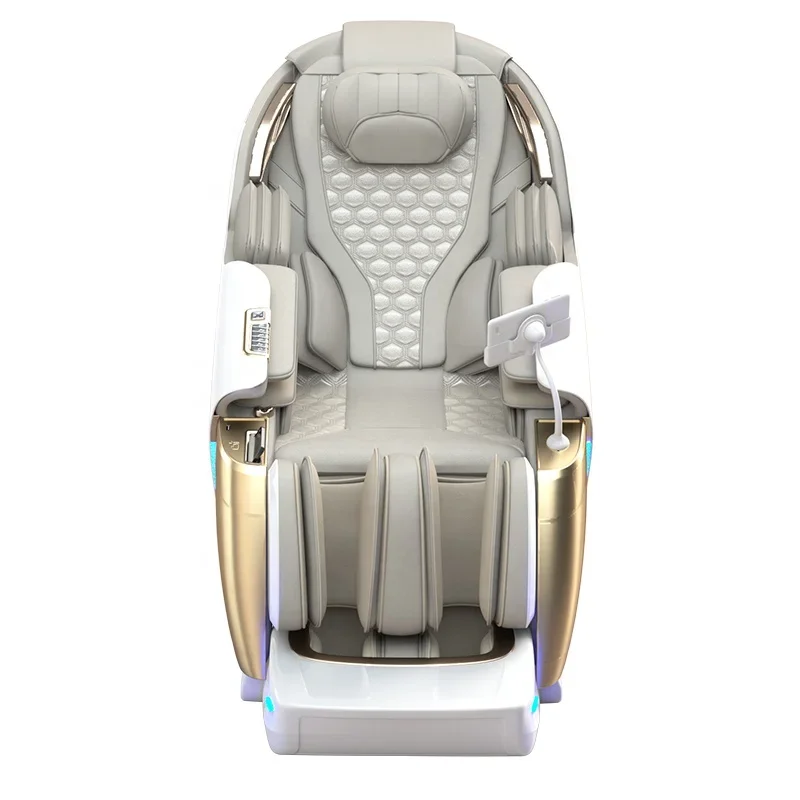เก้าอี้นวดไฟฟ้า 4D Dual Core ไทยยืด 2024 Shiatsu Zero Gravity กลไกคู่เก้าอี้สําหรับเก้าอี้นวด