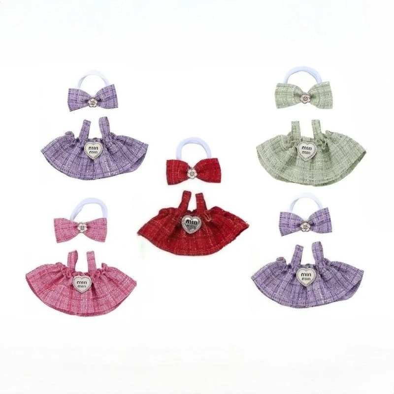 17cm Doll Dress Set (V1V2 Edition) -Sweetheart Princess Dress & Cloak with DIY Fashionable Children's Birthday Gift Accessories