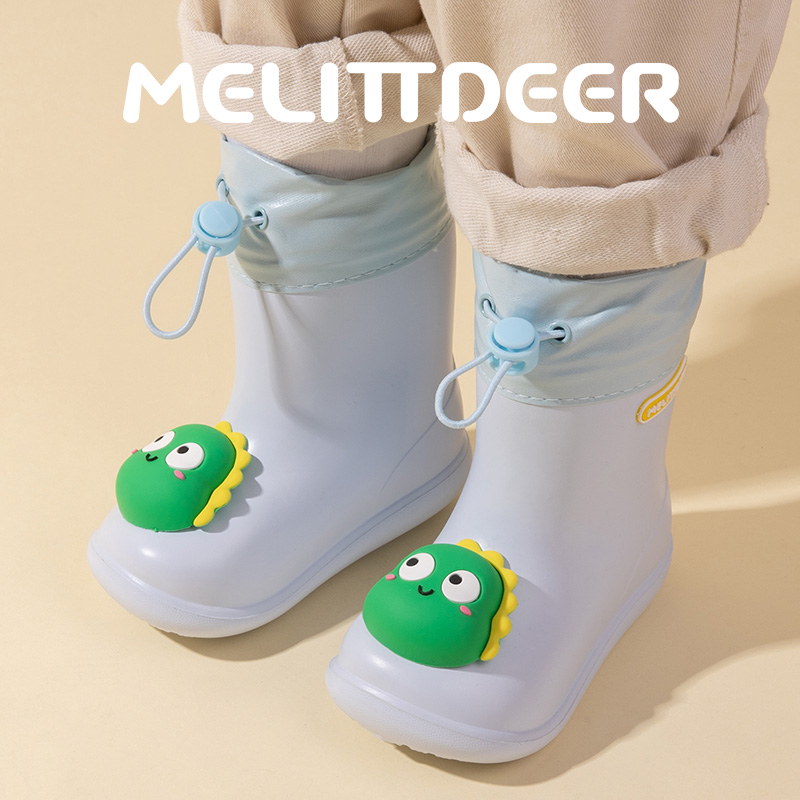 MELITTDEER Kids Rainboots - Waterproof Rain Boots For Boys And Girls,  Ideal For Rainy Days, Water Play