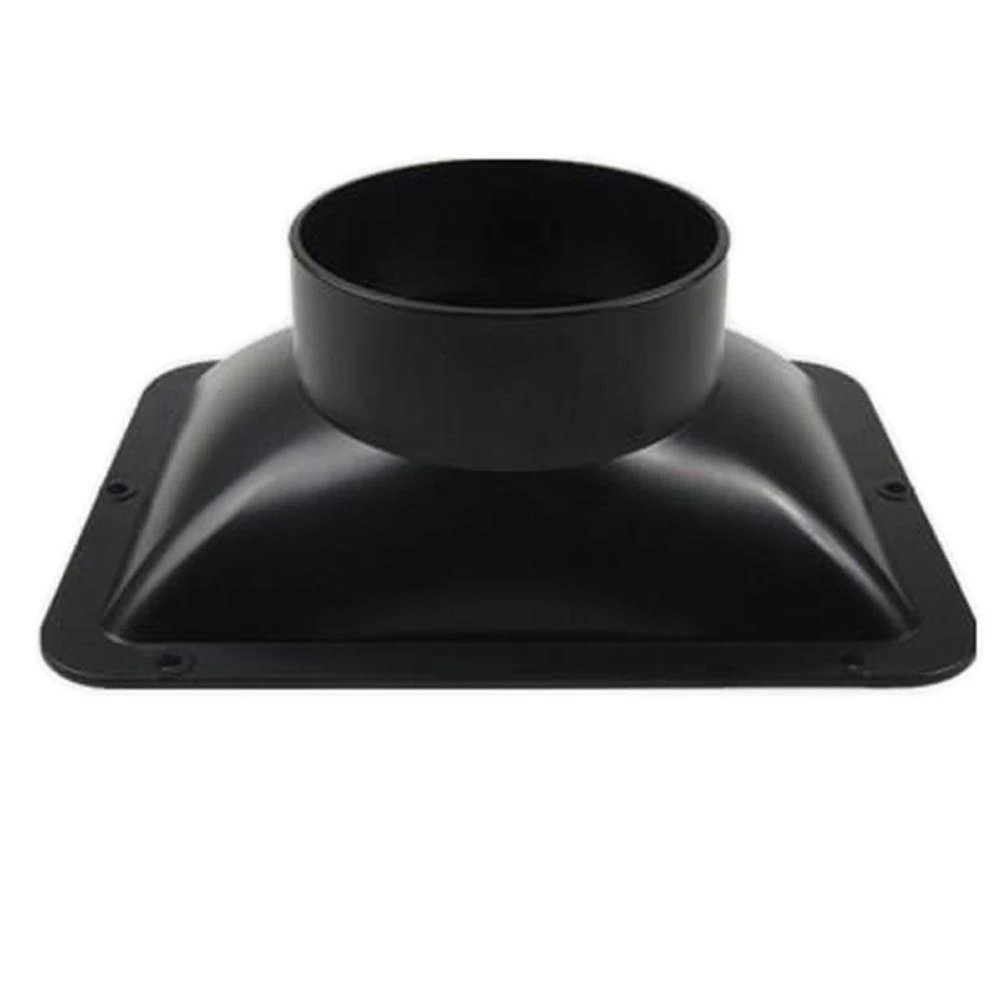 Adaptador de mangueira de ventilador de duto longo, flange de parede, conector de ventilação, capô de cozinha, flange de ventilador, ferramentas de ar