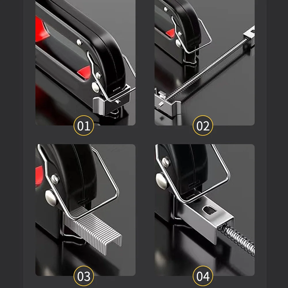 Handmatig spijkerpistool, licht thuisgebruik DIY spijkerpistool Luchtspijker Houtbewerking Speciaal direct nietboek Timmerwerkgereedschap