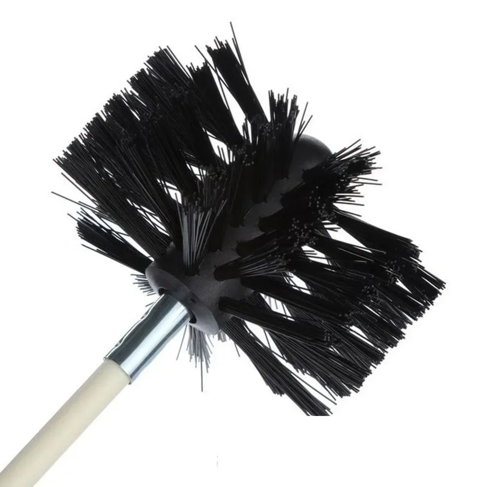 200Mm Ống Khói Bàn Chải Máy Sấy Xoay Thông Hơi Bàn Chải Cọ Rửa Làm Sạch Lông Đầu Cần Cho Ống Khói Máy Sấy Ống Lò Sưởi Thành Nội Vệ Sinh dụng Cụ