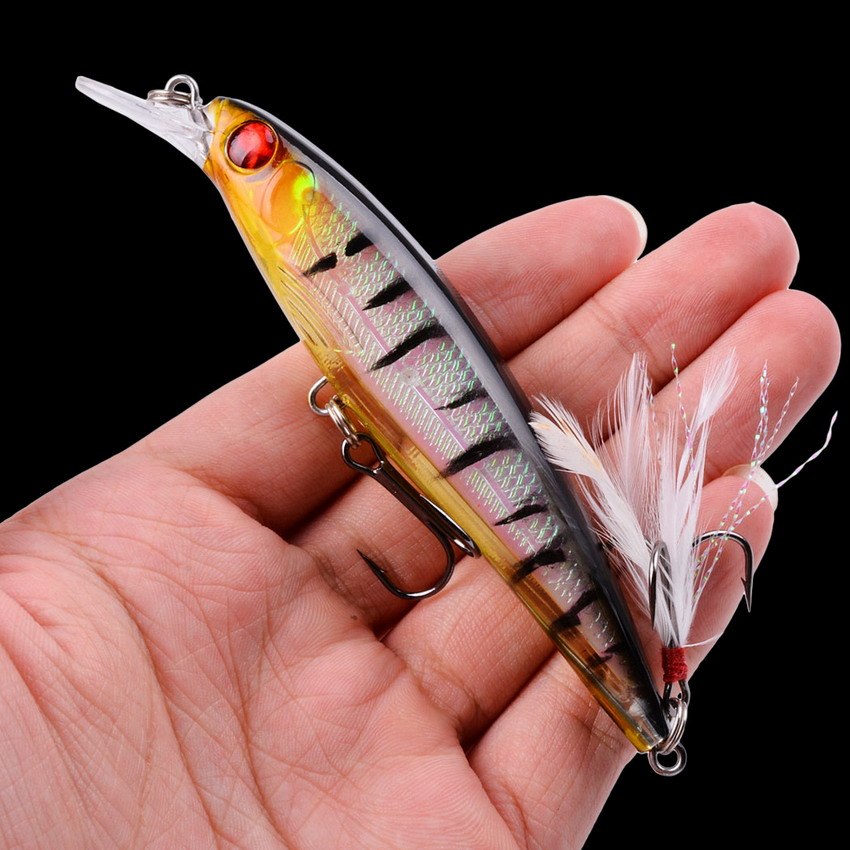 3/5/8 pezzi di set di esche da pesca casuali esche da nuoto di alta qualità pesciolini mini manovella oscillante esca Crankbait esca artificiale