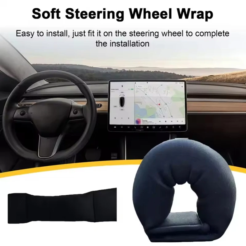 Lenkradgewicht, Befestigungsband, weiches Lenkradband, Autoteile, Lenkradgewichte für Tesla Model 3/Y/S/X