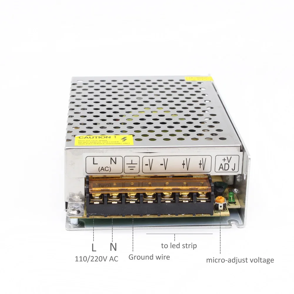 5V 12V 24V LED Netzteil AC 110V 220V zu DC 5V 12V 24V LED Streifen Licht 12 Volt Schalter Adapter Treiber Elektronische Transformator