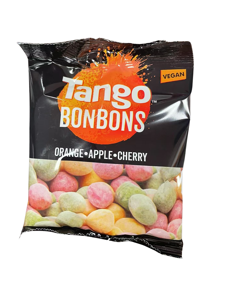 Tango,BONBONS Assorted Orange, Apple & Cherry Chewy, pack of 6