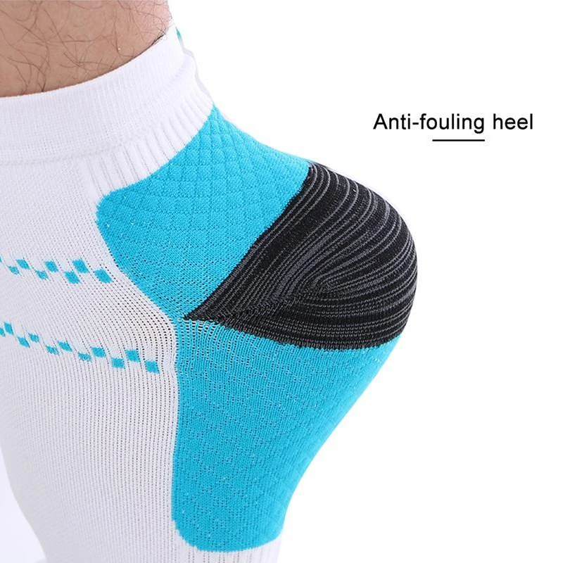 1 par de calcetines para fascitis plantar con soporte para el arco para hombres y mujeres, los mejores calcetines de compresión para el tobillo para aliviar el dolor en el pie y el talón,
