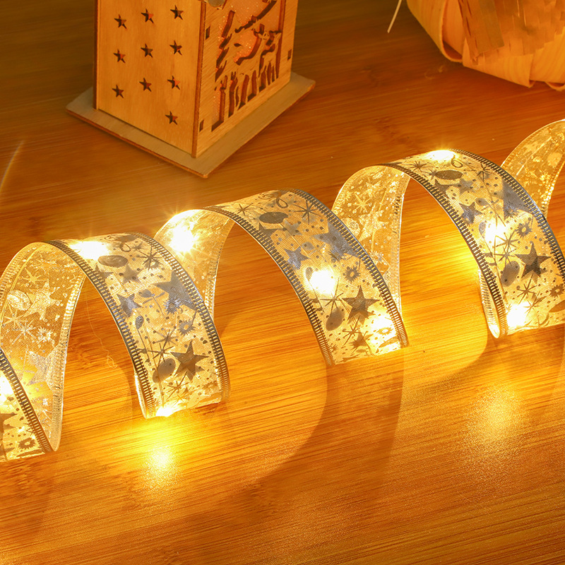 1/2/5/10 M 2024 Weihnachten Band Lichter Kupfer Draht Fee Lichterketten Für Party Hochzeiten Weihnachten baum Neue Jahre Decortion