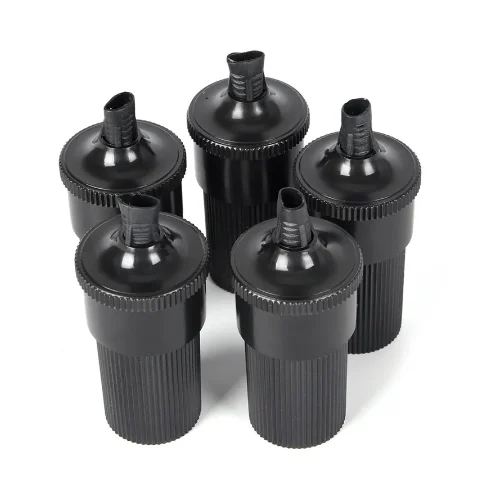 Encendedor de cigarros para coche y camión, enchufe hembra de alta potencia para bomba inflable, adaptador de enchufe en línea para aspiradora, 12V-24V