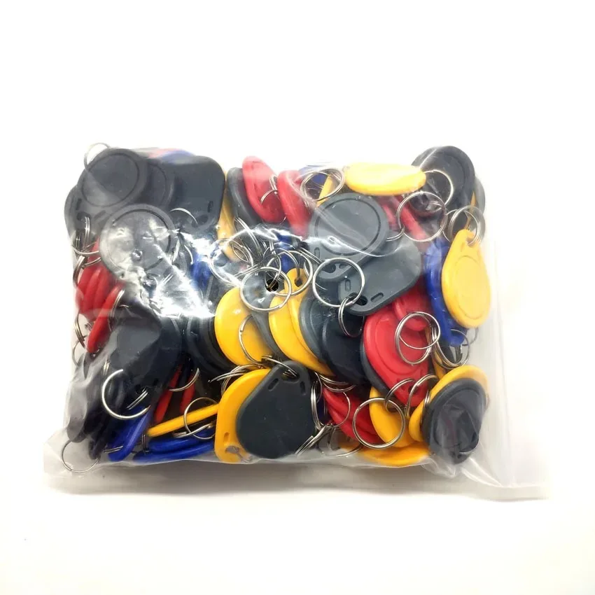50 peças 13.56mhz regravável 0 bloco etiqueta uid rfid uid keyfobs reescrever copiadora escritor duplicador cópia cartão ic