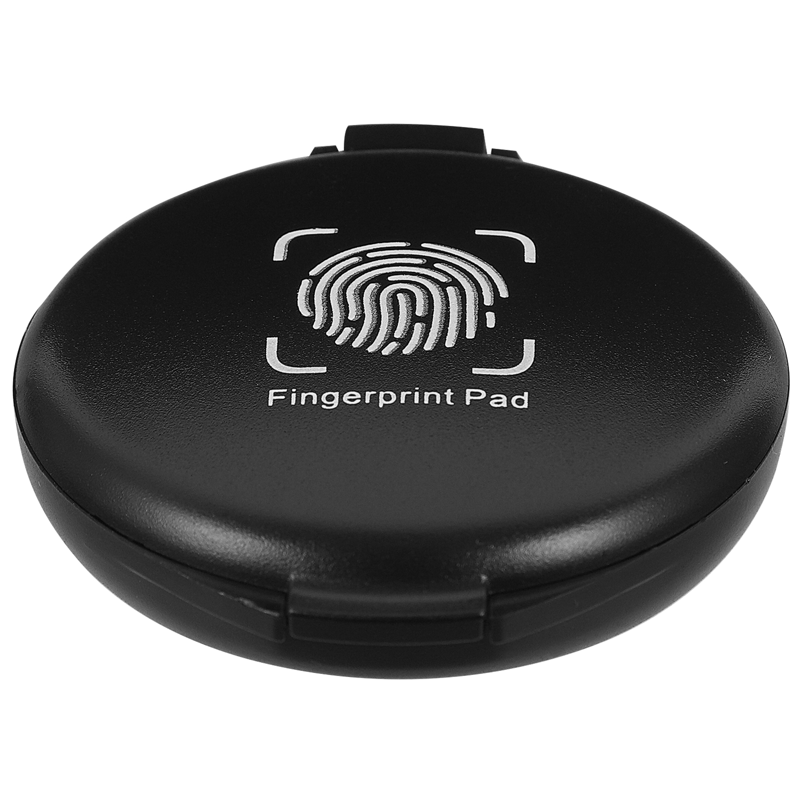 Finger Ink Pad Portable Fingerprint Stamp Tool Sponge Inkpads Office for Stamps