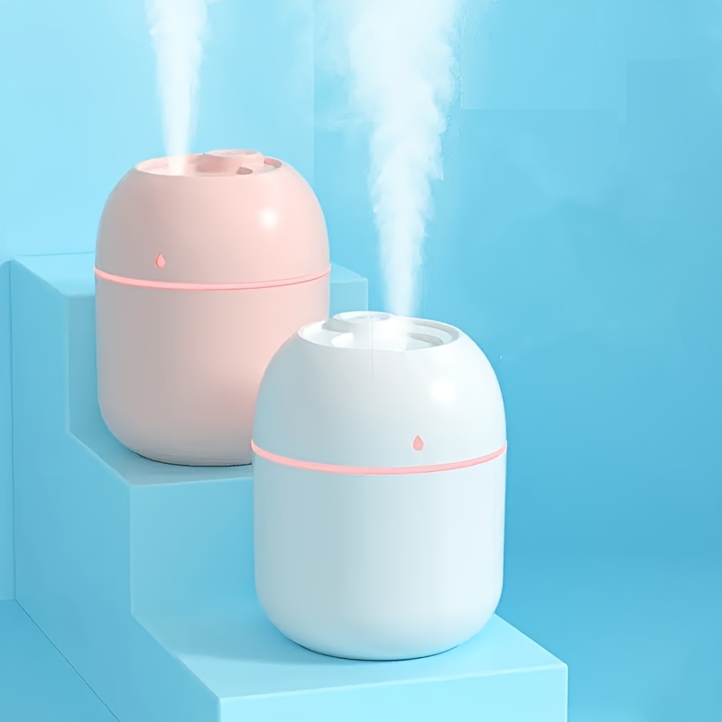 แบบพกพา 220ml H2o มินิถ้วย Sprayer Mist humidifier Double WET AROMA Essential Oil Diffuser รถ USB Air Humidifier